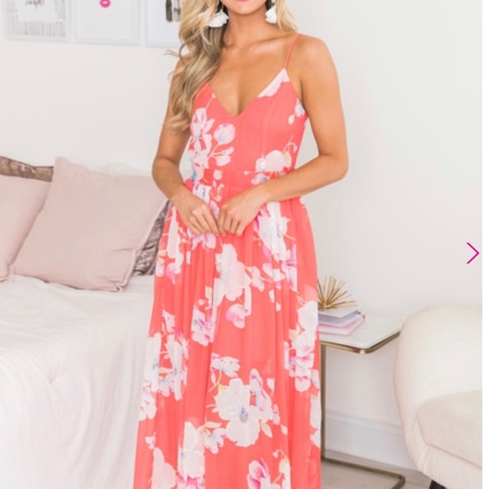 It’s Love At First Sight Floral Maxi